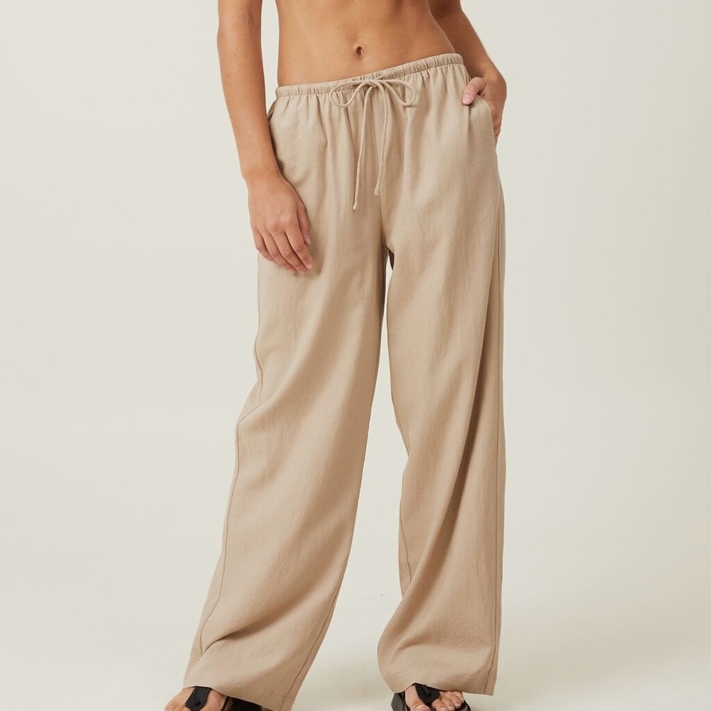 Cotton on linen pants